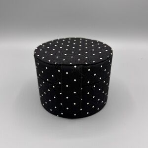 Kate Spade Black Dot Travel Makeup Jewelry Organizer NWT